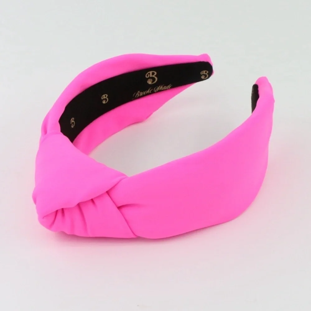 300. NEW The Brooke Shade Hot Pink Neoprene Headband